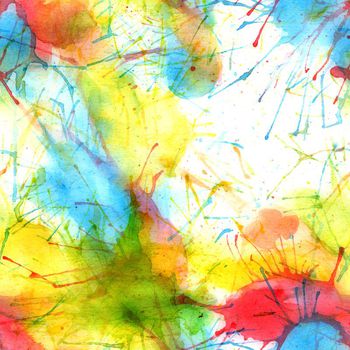 490546-喷墨的童彩