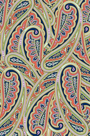 佩斯利印花华亿平台图片