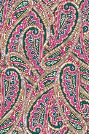 佩斯利印花华亿平台图片