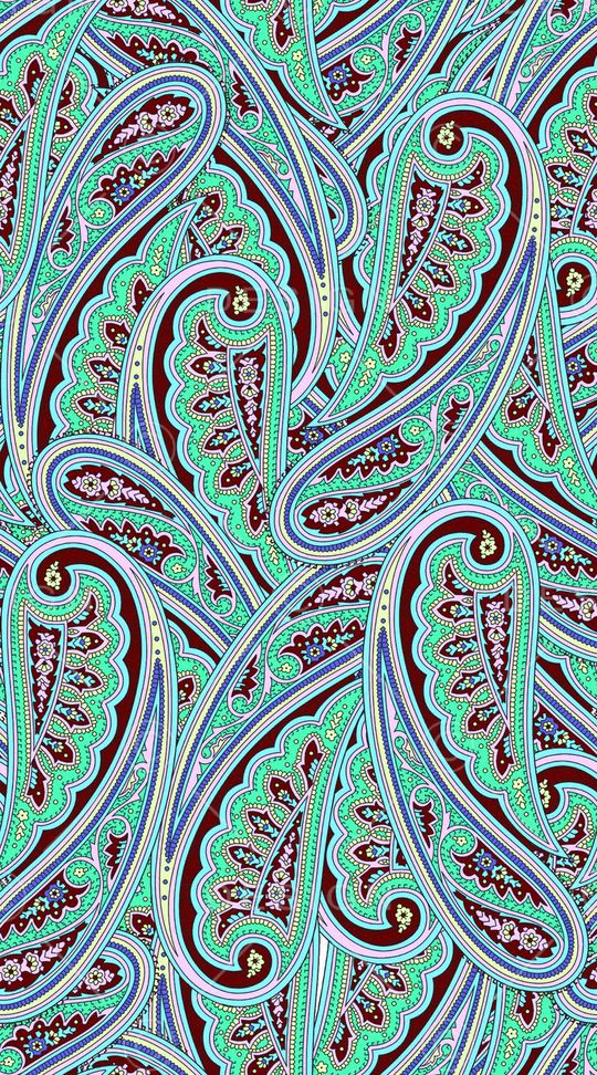 佩斯利印花华亿平台图片