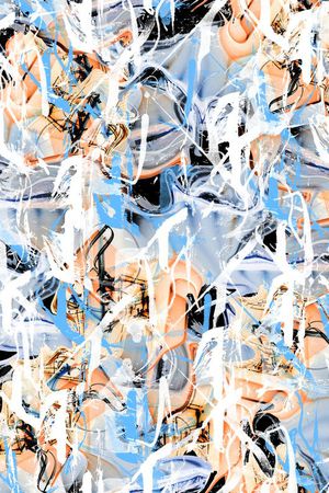 笔触印花华亿平台图片