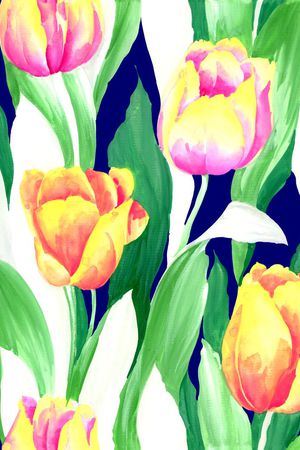 植物印花华亿平台图片