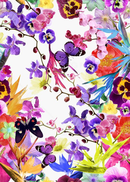 中国风印花华亿平台图片