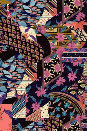 波西米亚印花华亿平台图片