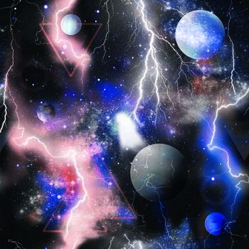 外太空印花华亿平台图片