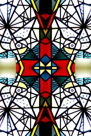 几何印花华亿平台图片