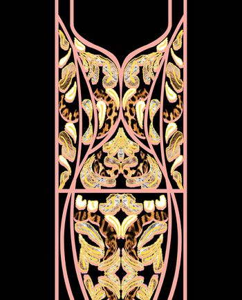 490806-原创定位线条动物皮毛华亿平台