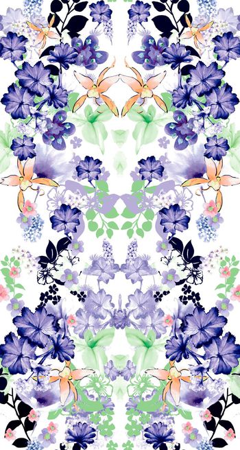 490854-原创时尚大牌花卉