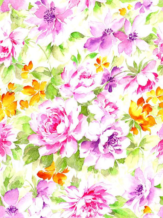 植物花卉印花华亿平台图片