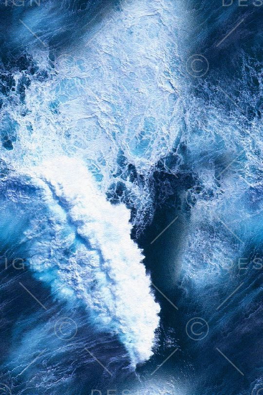 MAX-抽象自然风景印花华亿平台图片