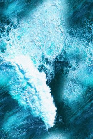 MAX-抽象自然风景印花华亿平台图片