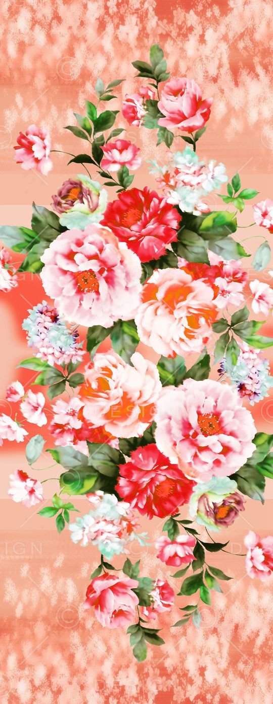 牡丹印花华亿平台图片