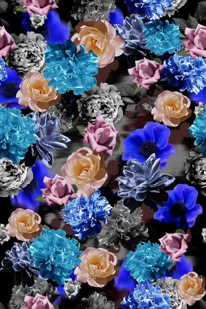 抽象印花华亿平台图片