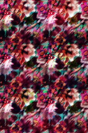 抽象印花华亿平台图片