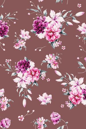 古典奢华印花华亿平台图片