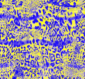 豹纹印花华亿平台图片