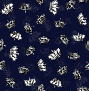 490960-	潮流时尚秋冬D$G风格王冠男装印