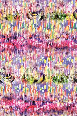 清新田园印花华亿平台图片