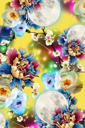 数码印花华亿平台图片