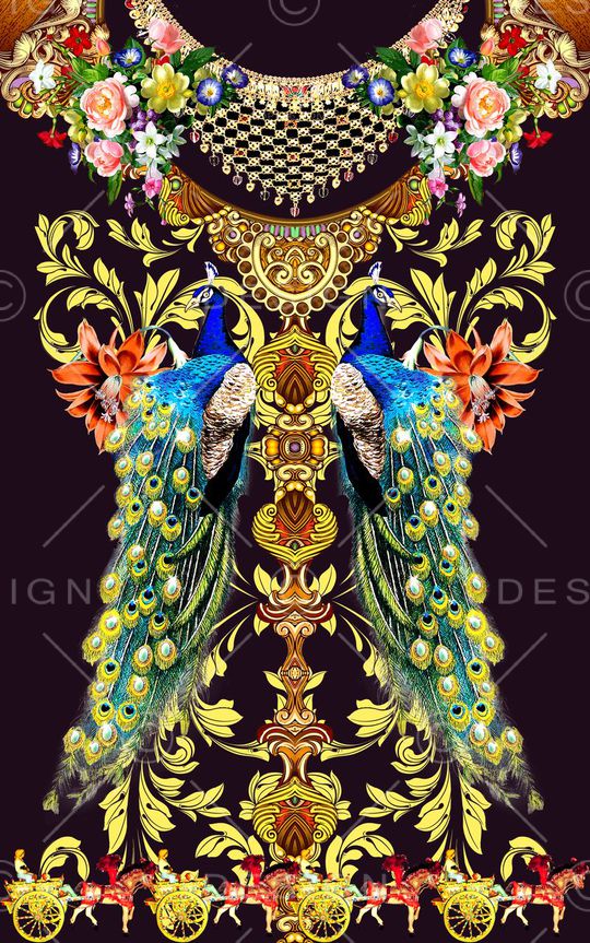 欧式印花华亿平台图片