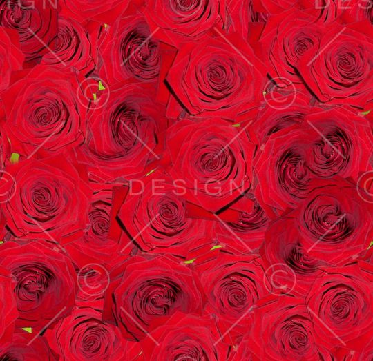 美丽花朵印花华亿平台图片