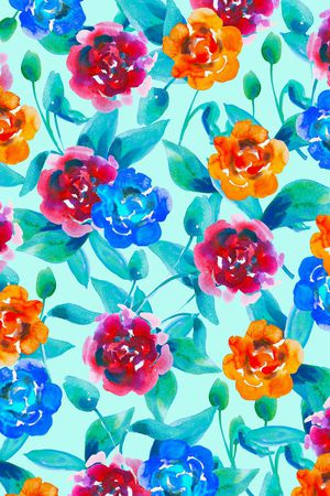 Floral印花华亿平台图片