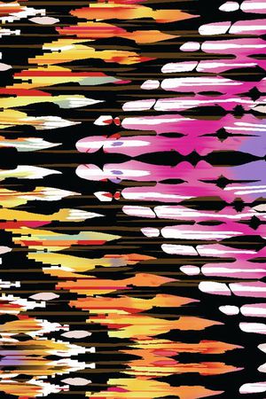 波浪条印花华亿平台图片