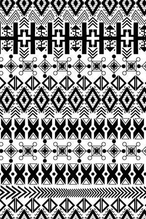 阿兹特克民族花印花华亿平台图片