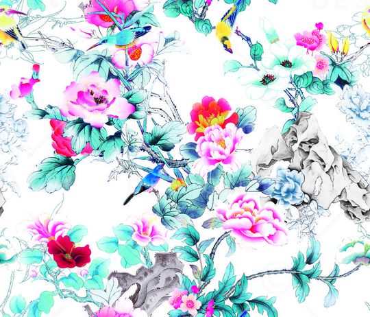 满版华亿平台印花华亿平台图片