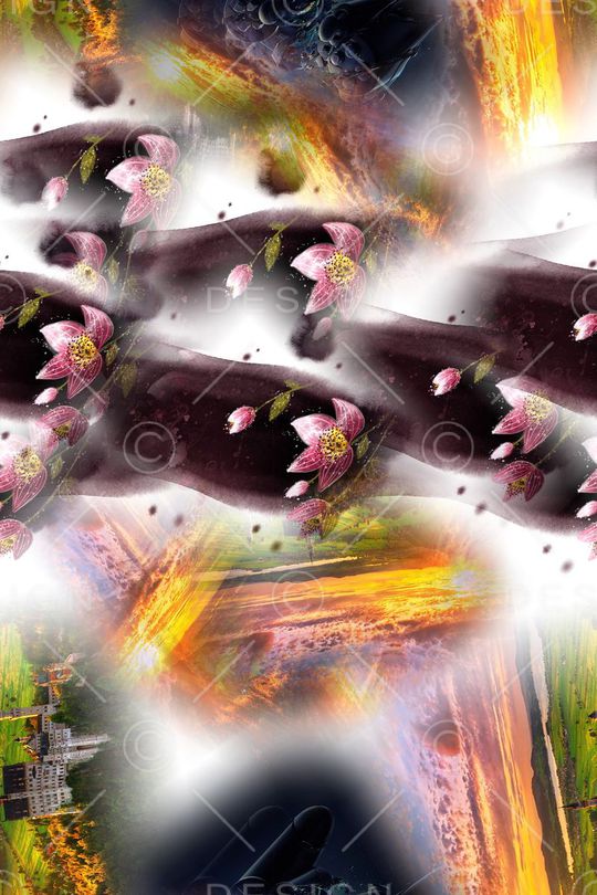 时尚印花华亿平台图片