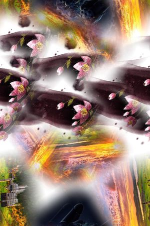 时尚印花华亿平台图片