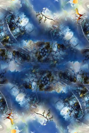 时尚印花华亿平台图片