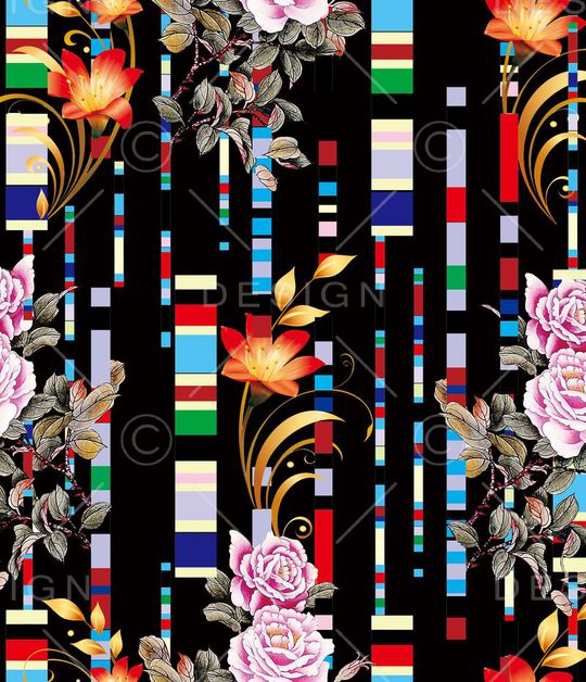 时尚印花华亿平台图片