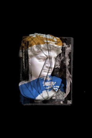 潮流时尚印花华亿平台图片