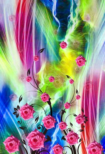 491514-彩虹嵌花时尚定位