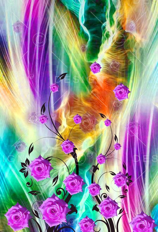 写意印花华亿平台图片