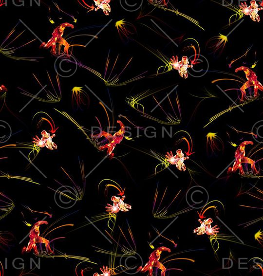 钢铁侠印花华亿平台图片