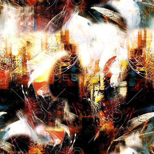 抽象图像印花华亿平台图片