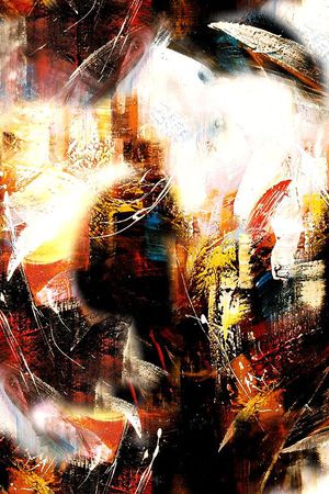 抽象图像印花华亿平台图片