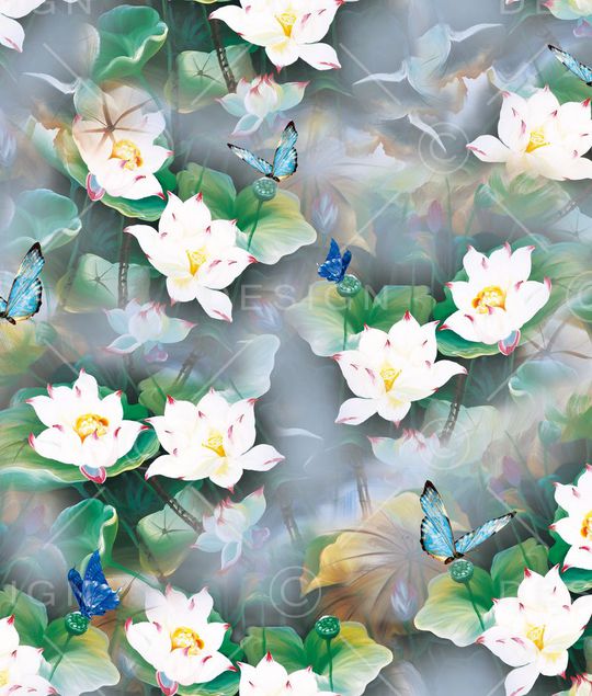 素雅印花华亿平台图片