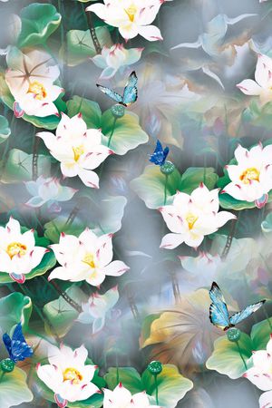 素雅印花华亿平台图片