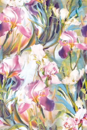 浪漫印花华亿平台图片