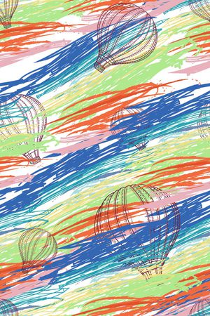 彩条印花华亿平台图片