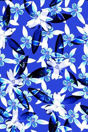 自然清新印花华亿平台图片