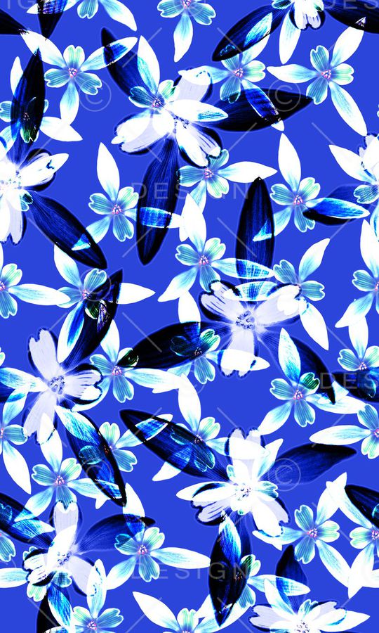 自然清新印花华亿平台图片