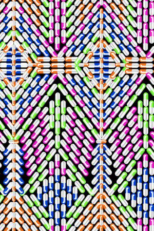 时尚图案印花印花华亿平台图片