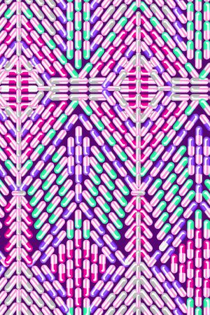 时尚图案印花印花华亿平台图片