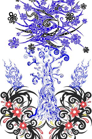 复古印花华亿平台图片