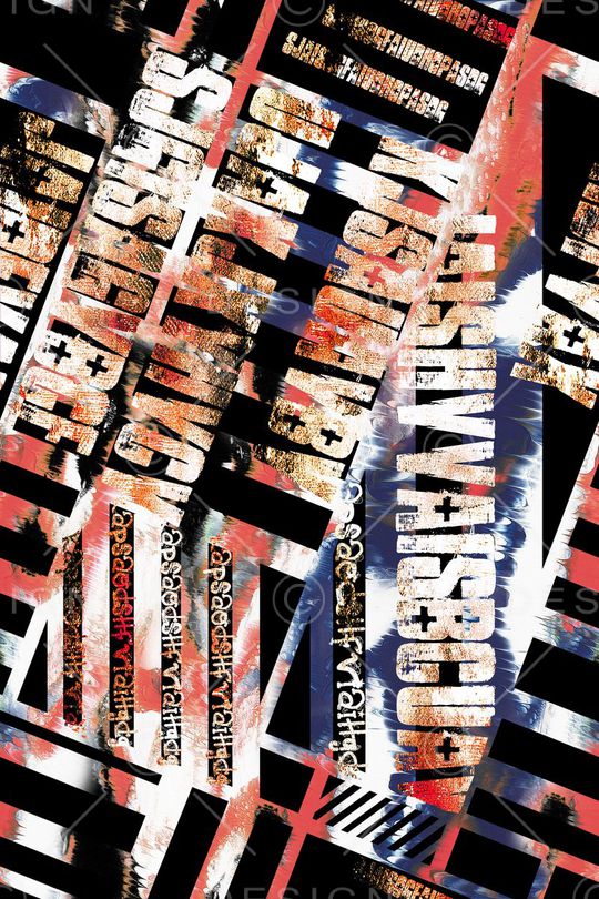 休闲时尚  欧美  炫彩 几何印花华亿平台图片