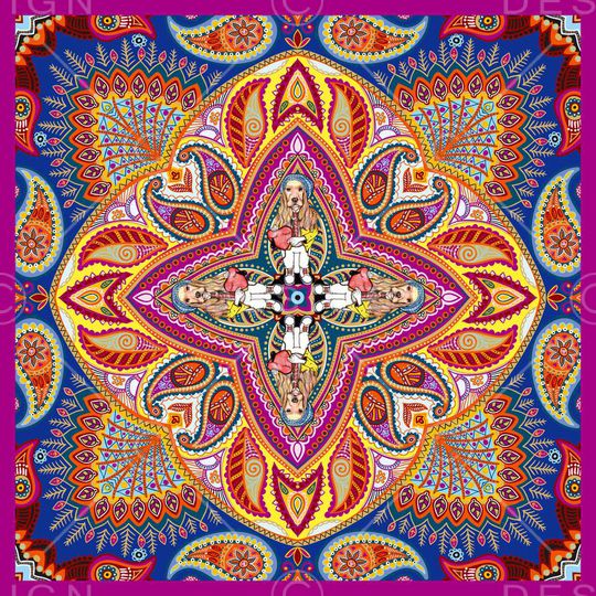 几何印花华亿平台图片